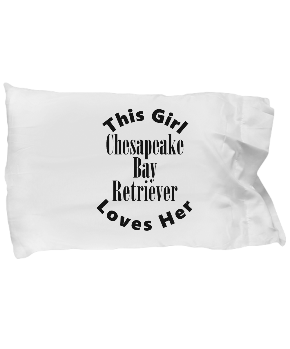 Chesapeake Bay Retriever v2c - Pillow Case