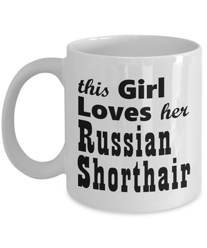 Russian Shorthair - 11oz Mug - Unique Gifts Store