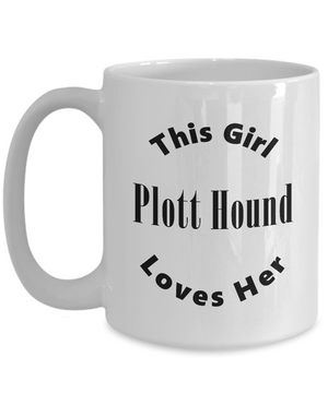 Plott Hound v2c - 15oz Mug