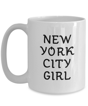New York City Girl - 15oz Mug - Unique Gifts Store