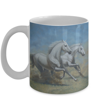 Running Horses - 11oz Mug - Unique Gifts Store