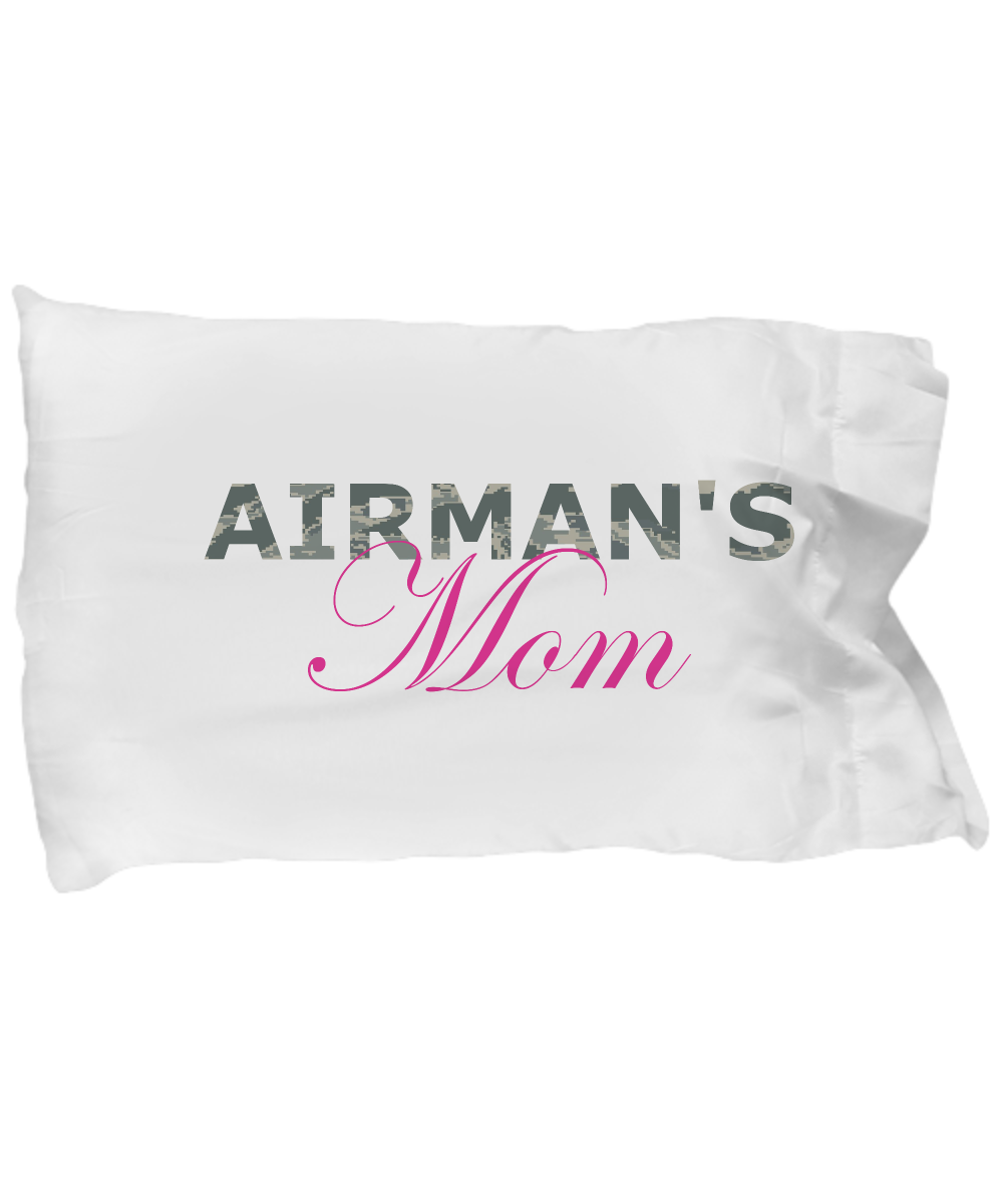Airman's Mom - Pillow Case - Unique Gifts Store