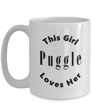 Puggle v2c - 15oz Mug