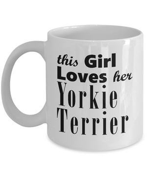 Yorkie Terrier - 11oz Mug - Unique Gifts Store