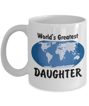World's Greatest Daughter - 11oz Mug - Unique Gifts Store