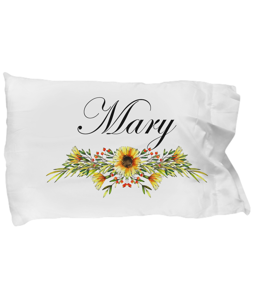 Mary v5 - Pillow Case - Unique Gifts Store