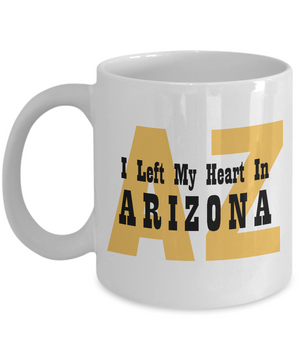 Heart In Arizona - 11oz Mug - Unique Gifts Store
