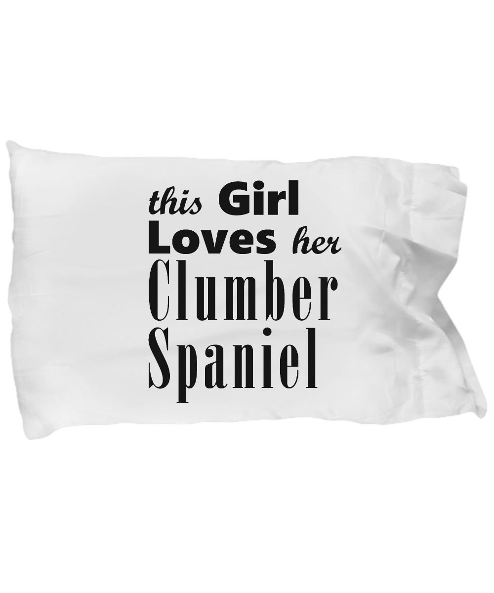 Clumber Spaniel - Pillow Case - Unique Gifts Store