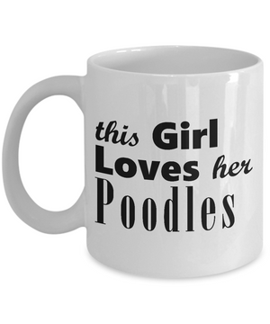 Poodles - 11oz Mug - Unique Gifts Store