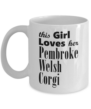 Pembroke Welsh Corgi - 11oz Mug - Unique Gifts Store