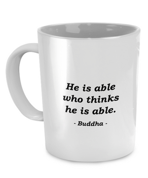 Buddha - Motivation - Coffee Mug - Unique Gifts Store