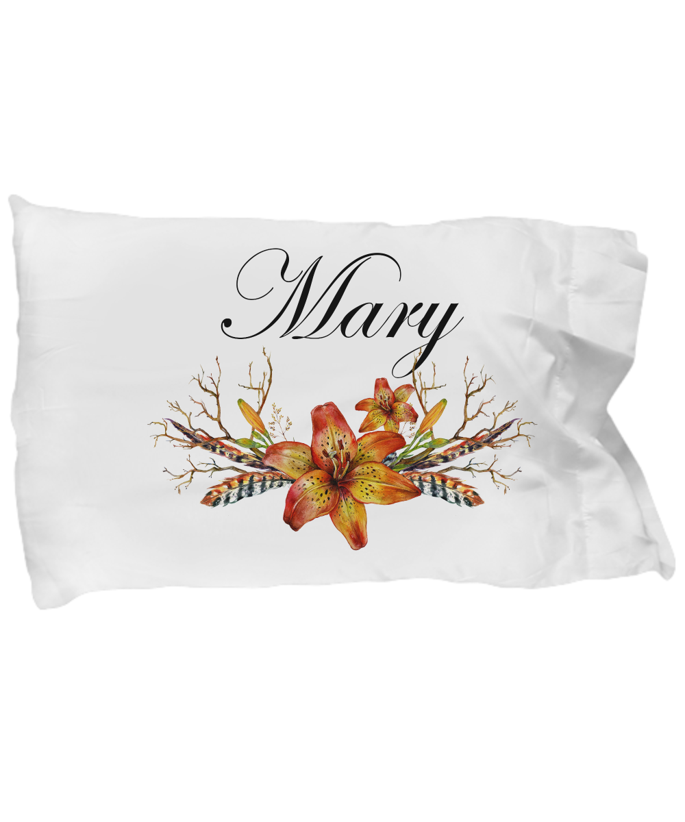 Mary v3 - Pillow Case - Unique Gifts Store