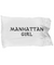 Manhattan Girl - Pillow Case