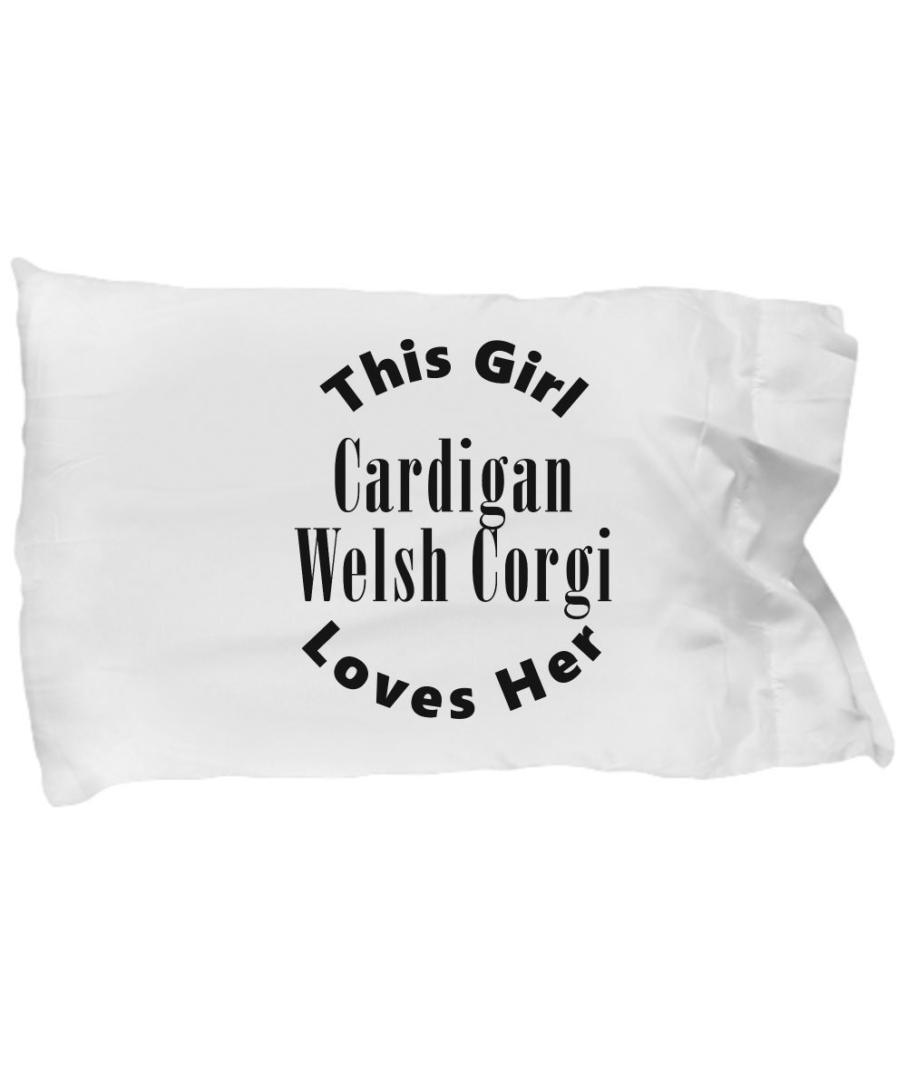 Cardigan Welsh Corgi v2c - Pillow Case