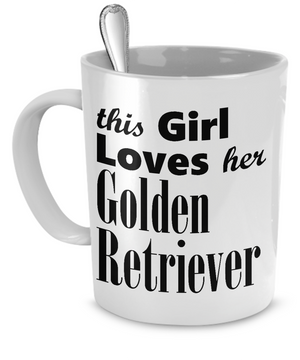 Golden Retriever - Mug - Unique Gifts Store