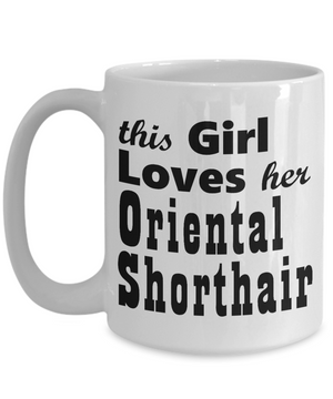 Oriental Shorthair - 15oz Mug