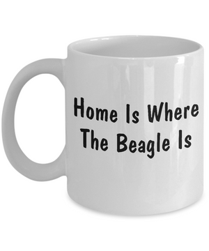 Beagle's Home - 11oz Mug - Unique Gifts Store