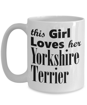 Yorkshire Terrier - 15oz Mug - Unique Gifts Store
