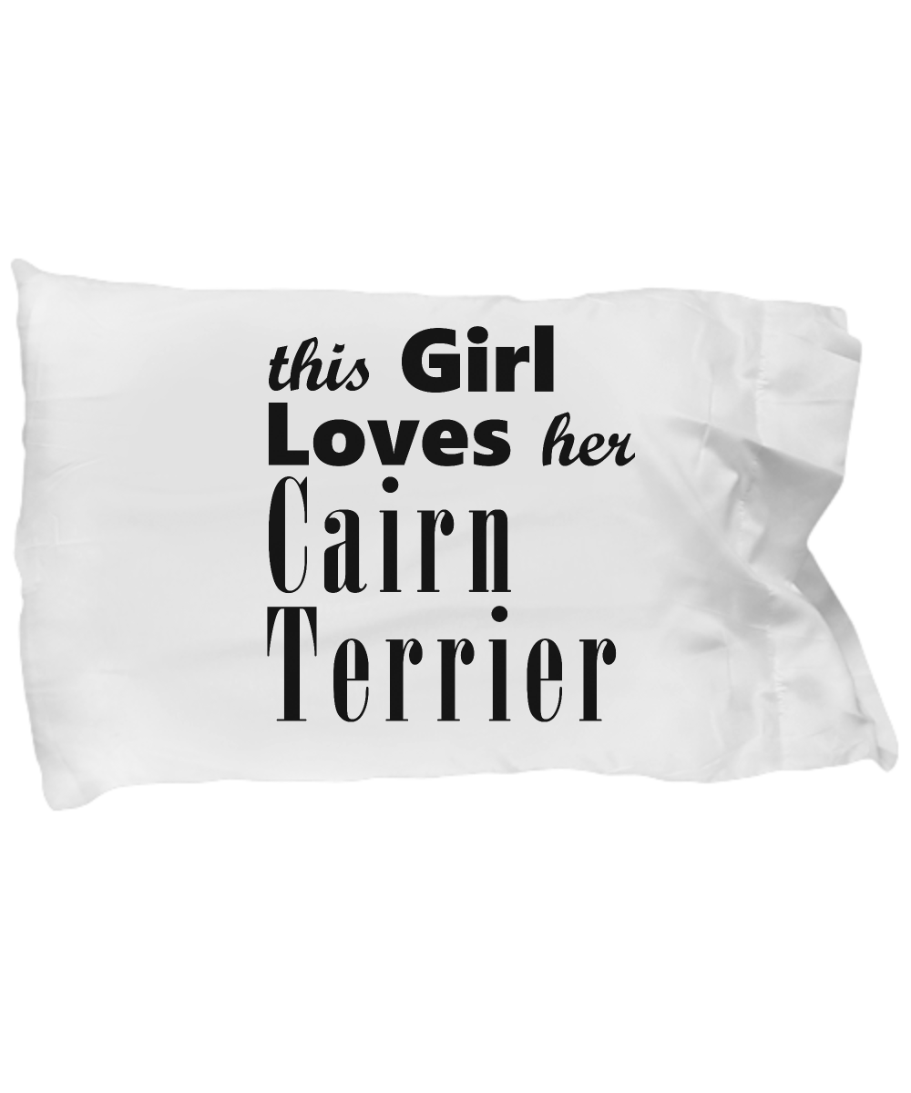 Cairn Terrier - Pillow Case - Unique Gifts Store