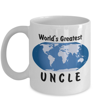 World's Greatest Uncle - 11oz Mug - Unique Gifts Store