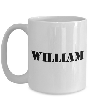 William - 15oz Mug