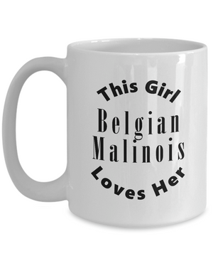 Belgian Malinois v2c - 15oz Mug