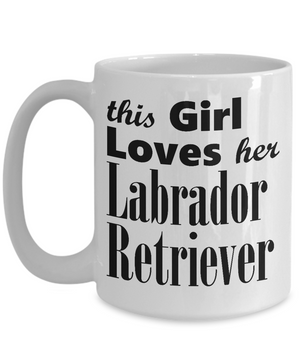Labrador Retriever - 15oz Mug - Unique Gifts Store