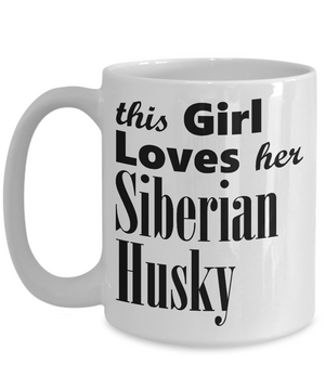 Siberian Husky - 15oz Mug
