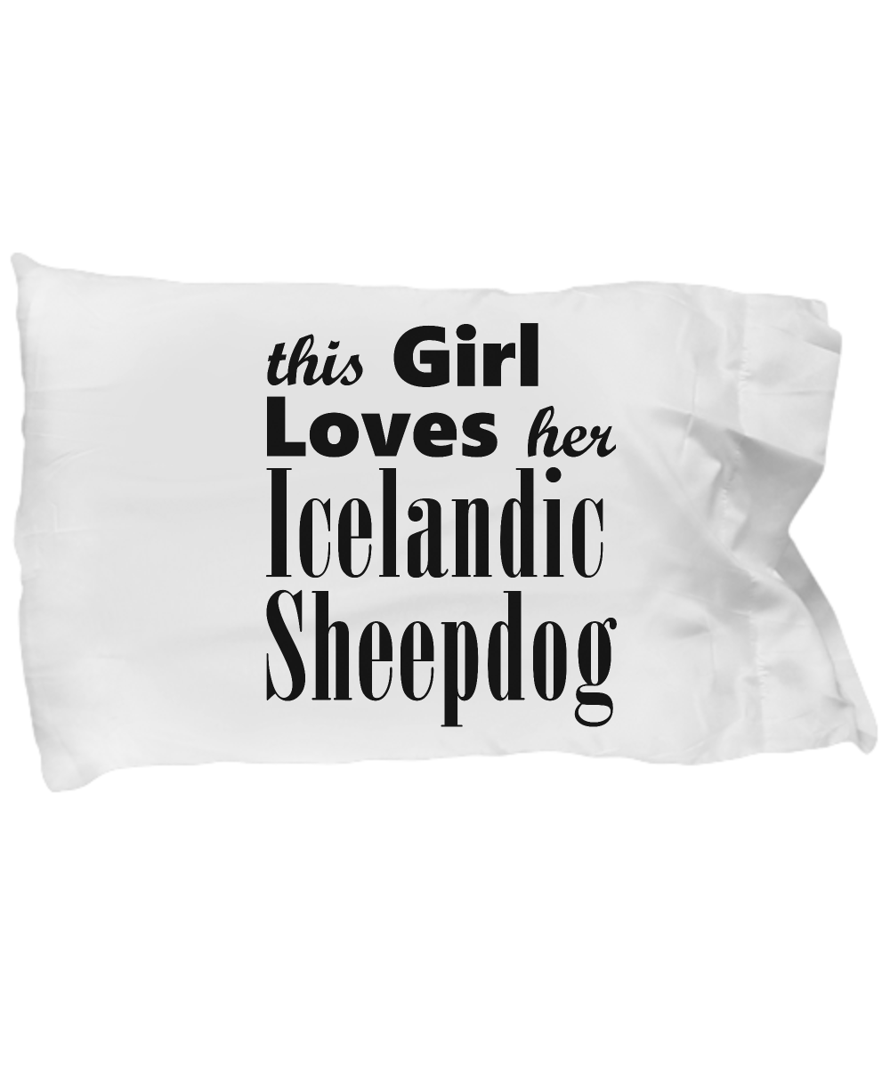 Icelandic Sheepdog - Pillow Case
