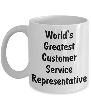 World's Greatest Customer Service Representative v2 - 11oz Mug