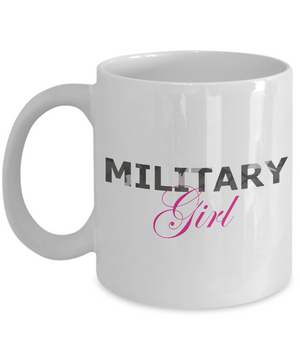 Military Girl - 11oz Mug - Unique Gifts Store