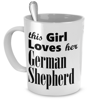 German Shepherd Dog - Mug - Unique Gifts Store