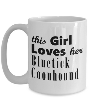 Bluetick Coonhound - 15oz Mug
