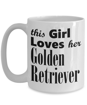 Golden Retriever - 15oz Mug - Unique Gifts Store