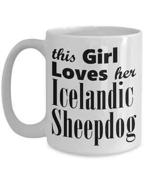 Icelandic Sheepdog - 15oz Mug