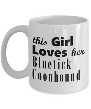 Bluetick Coonhound - 11oz Mug - Unique Gifts Store