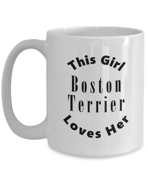 Boston Terrier v2c - 15oz Mug