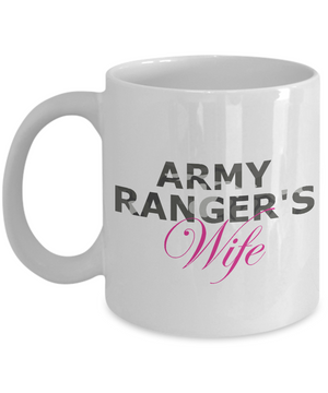 Army Ranger's Wife - 11oz Mug - Unique Gifts Store