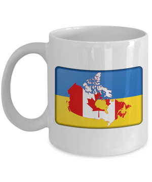 Ukrainian-Canadian v1 - 11oz Mug