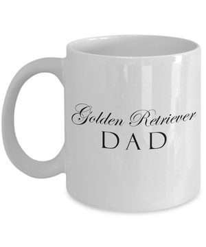 Golden Retriever Dad v2 - 11oz Mug - Unique Gifts Store
