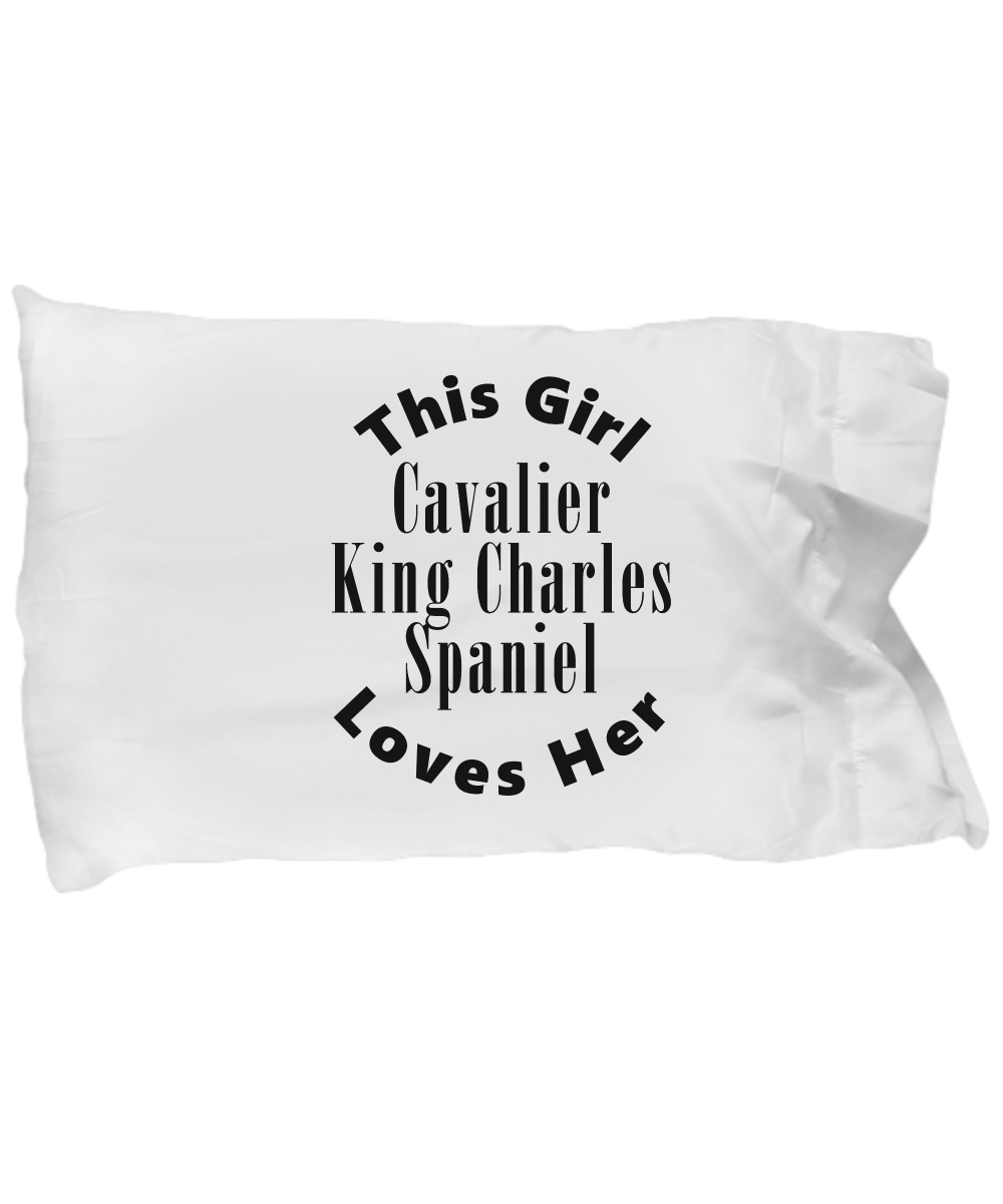 Cavalier King Charles Spaniel v2c - Pillow Case