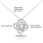 Mama, Est. 1973 - Love Knot Necklace