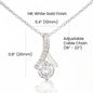 Merry Christmas v01 - Alluring Beauty Necklace With Mahogany Style Luxury Box
